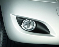 Хромированная окантовка противотуманных фар для Toyota Yaris(09-). Оригинал PZ415-B0490-ZB