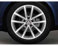 003C0071497666 Оригинальный легкосплавный диск Azuro Volkswagen Original Размер 7,5 J x 17“, вылет 47 - 1 шт. для автомобиля VW PASSAT B7