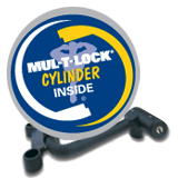 Установка механического безштыревого замка Mul-T-Lock