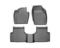 44436-1-2 Weathertech передние и задние коврики салона, комплект 4 шт., цвет черный. Для автомобиля Audi Q3 2011-