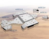 Алюминиевая защита квадроцикла для Stels ATV 500 GT 444.6707.2