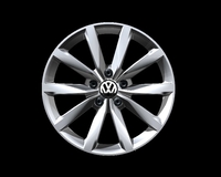 005G0601025B8Z8 Оригинальный 17 - дюймовый легкосплавный диск  DIJON 7J X 17 ET49  Volkswagen Original. Для автомобиля VW GOLF 7