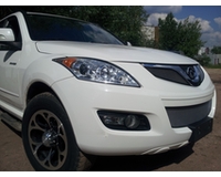 Защита радиатора для автомобиля Грейт Вол Hover H5 chrome верх. ZR.GW.HOV.H5.top.c