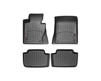 44331-1-2 Weathertech передние и задние коврики салона, комплект 4 шт., цвет черный. Для автомобиля BMW X3 2010-