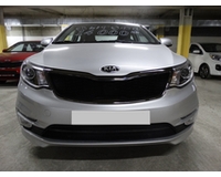 Сетка на радиатор КИА RIO 2015- black низ. ZR.KIA.RIO.15.bot.b
