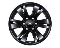 Легкосплавный диск Pinnacle черный. Toyota Original PZ49P-J0670-ZB. Для TOYOTA PRADO 150