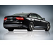4H0801130 ABT AUDI  A8 2010-- Накладка заднего бампера