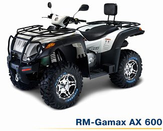 Алюминиевая защита квадроцикла для ATV RM-Gamax AX 600 444.7701.1