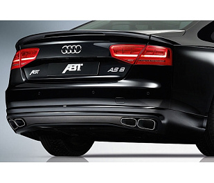 4H0801130 ABT AUDI  A8 2010-- Накладка заднего бампера