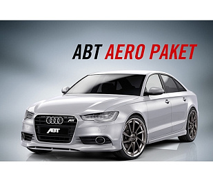 4G0801120 ABT AUDI  A6 2011-- Накладки порогов