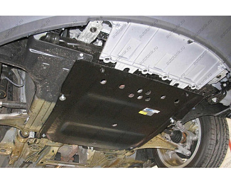 Защита картера из композитного материала CARBON Opel Astra J / Opel Insignia / Opel Zafira Tourer (1.4-101 л.с., 1.4 Turbo-140 л.с.,1.6-115 л.с, 1.8-140 л.с., 2.0 Diesel-130 л.с.)