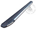 Пороги алюминиевые Nissan Juke (2011-) Can Otomotiv (Brillant черный с нержавейкой) NIJU.48.5026