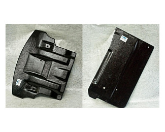 Защита картера из композитного материала CARBON Chevrolet Lanos