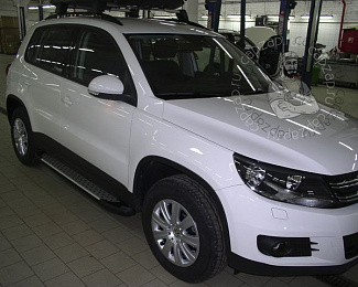 Пороги алюминиевые для автомобиля AUDI Q5 (2009-) Can Otomotiv (Sapphire) AUQ5.51.0025