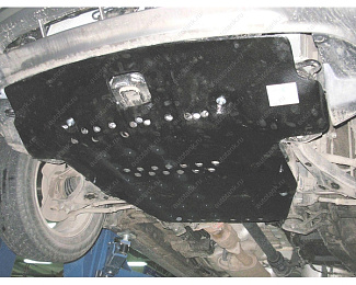 Защита картера из композитного материала CARBON Hyundai ix55