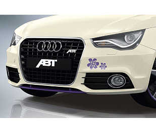 8X0801211-LV ABT AUDI A1 спойлер передний фиолетовый
