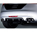 8J0800103 ABT AUDI  TT Накладка заднего бампера