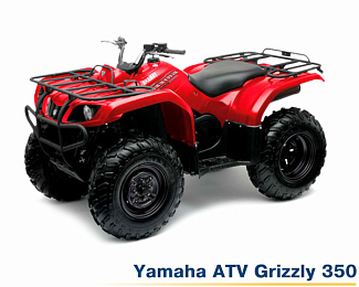 Алюминиевая защита квадроцикла для Yamaha ATV Grizzly 350 444.7104.1