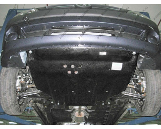 Защита картера из композитного материала CARBON Hyundai Getz