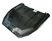 Защита картера из композитного материала CARBON Chevrolet Lanos