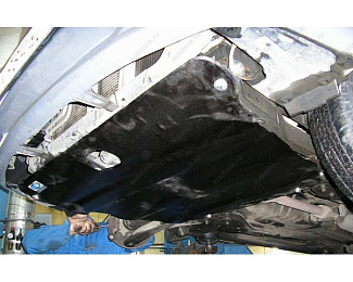 Защита картера из композитного материала CARBON Hyundai Accent