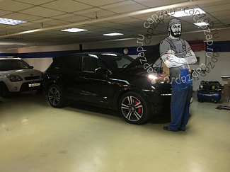 Замок- блокиратор фар головного света Porsche Cayenne 2010 - 2014 г.в.